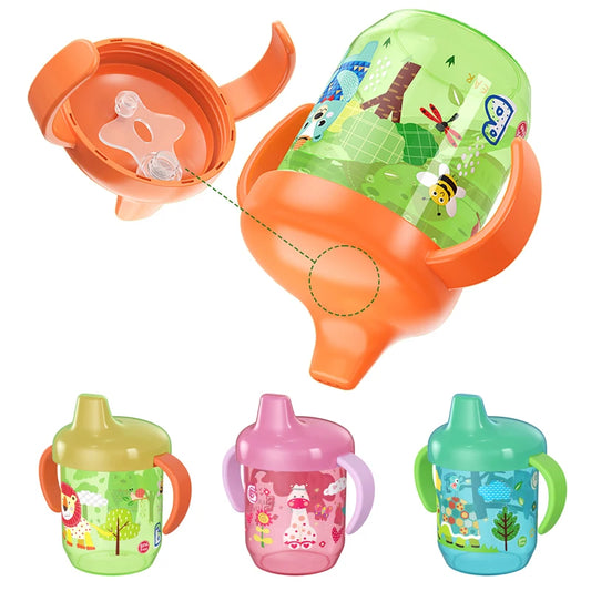 DuckSip Leakproof Baby Drinking Cup with Flip Lid