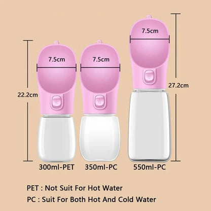 PawHydrate Portable Water Bottle