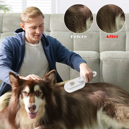 SteamGroom Pro Pet Brush