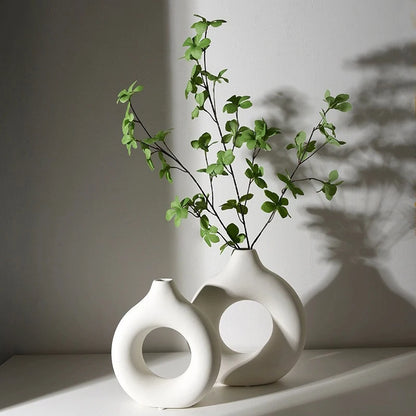 Nordic Serenity Flower Vase