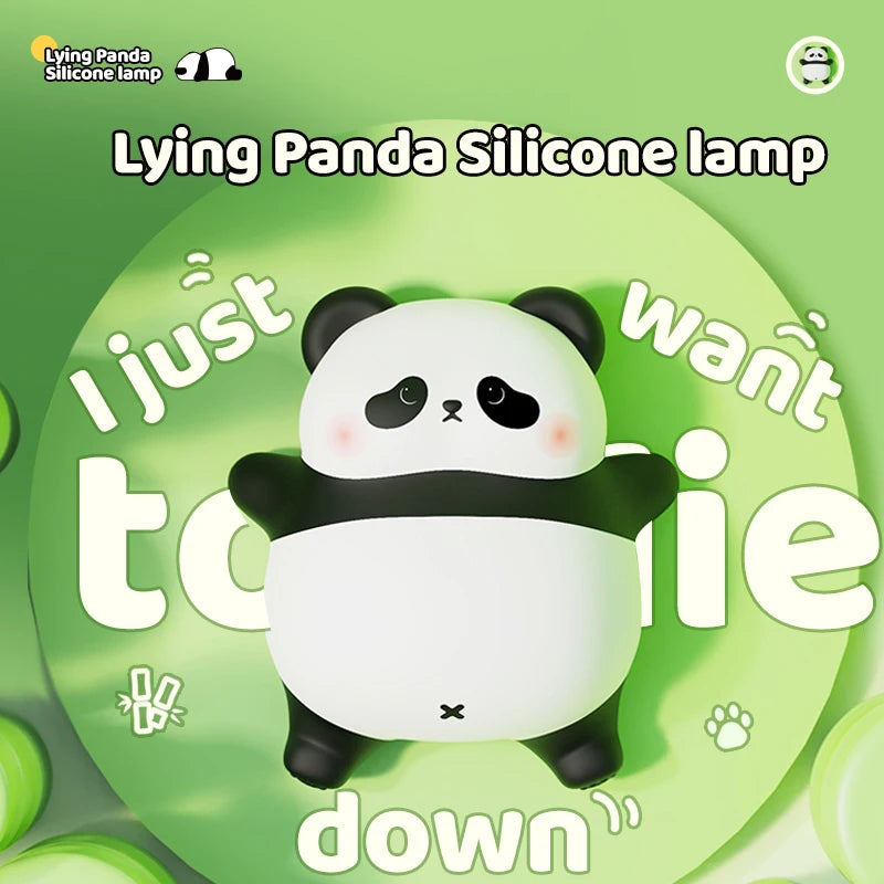 PandaGlow Soft Silicone Night Light