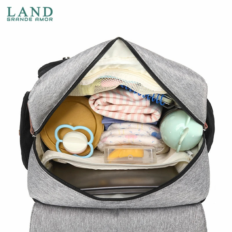 Mum's Ultimate Nappy Backpack - Land