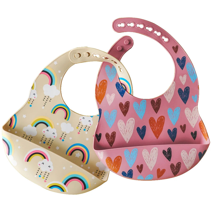 SnugSplash Baby Silicone Bib