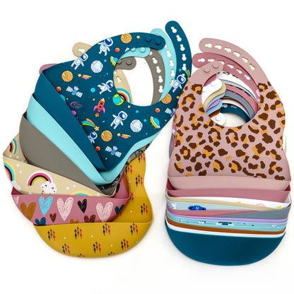 SnugSplash Baby Silicone Bib