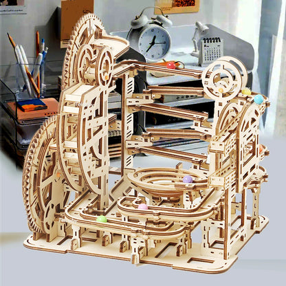 Ingenious Marble Maze: 3D Wooden Puzzle Kit