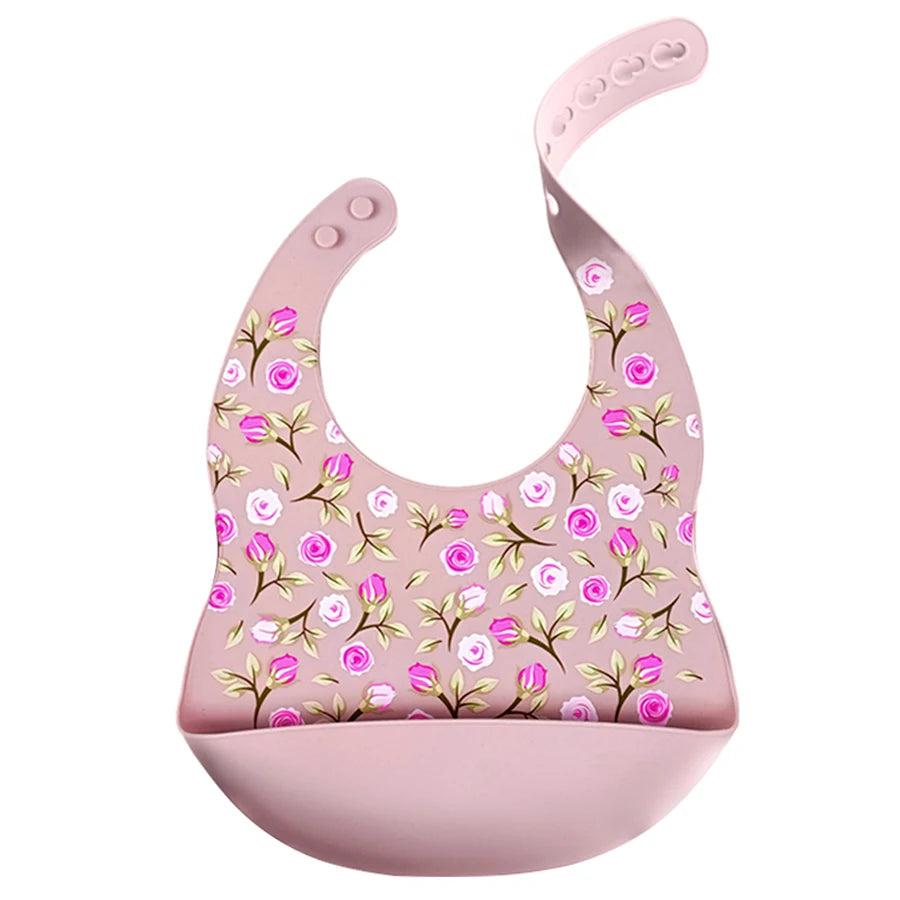 SnugSplash Baby Silicone Bib