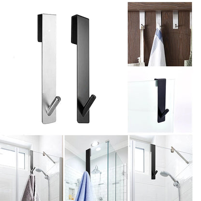 SleekSpace Stainless Steel Over-Door Towel Rack