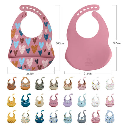 SnugSplash Baby Silicone Bib