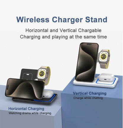 Smart Flex Charger Foldable Dock 3-in-1