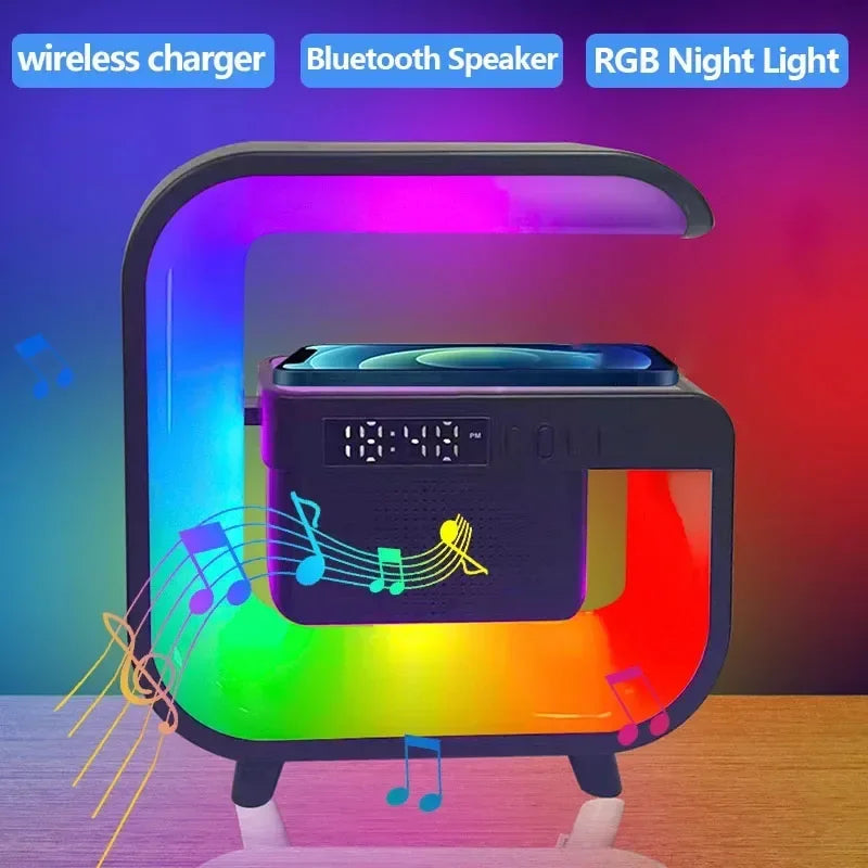 FusionCharge Pro Wireless Charger & Speaker Light